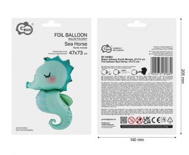 Seepferdchen Folienballon